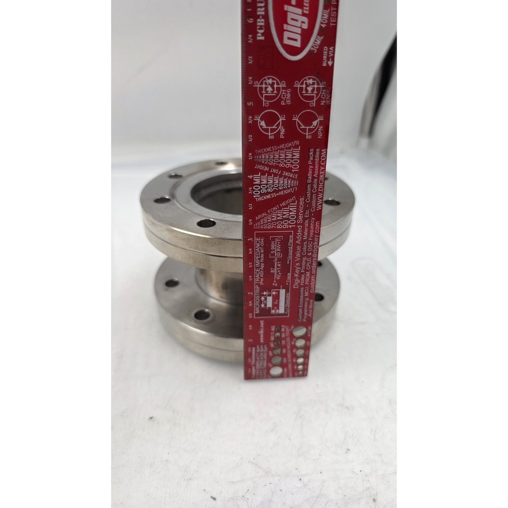 Conflat Flange 4 5" CF Reducing 3" Stainless Steel Hige Vacuum FAST SHIP - Picture 6 of 6